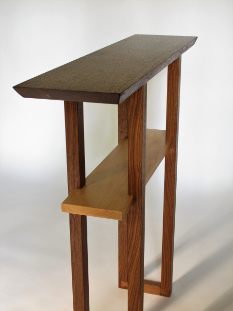 Create a Custom Statement Entry Table- tall or small, narrow & modern –  Mokuzai Furniture