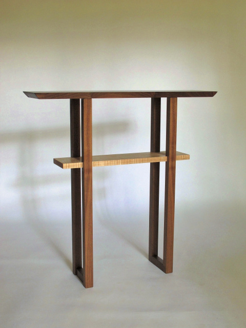 Create a Custom Statement Entry Table- tall or small, narrow & modern –  Mokuzai Furniture